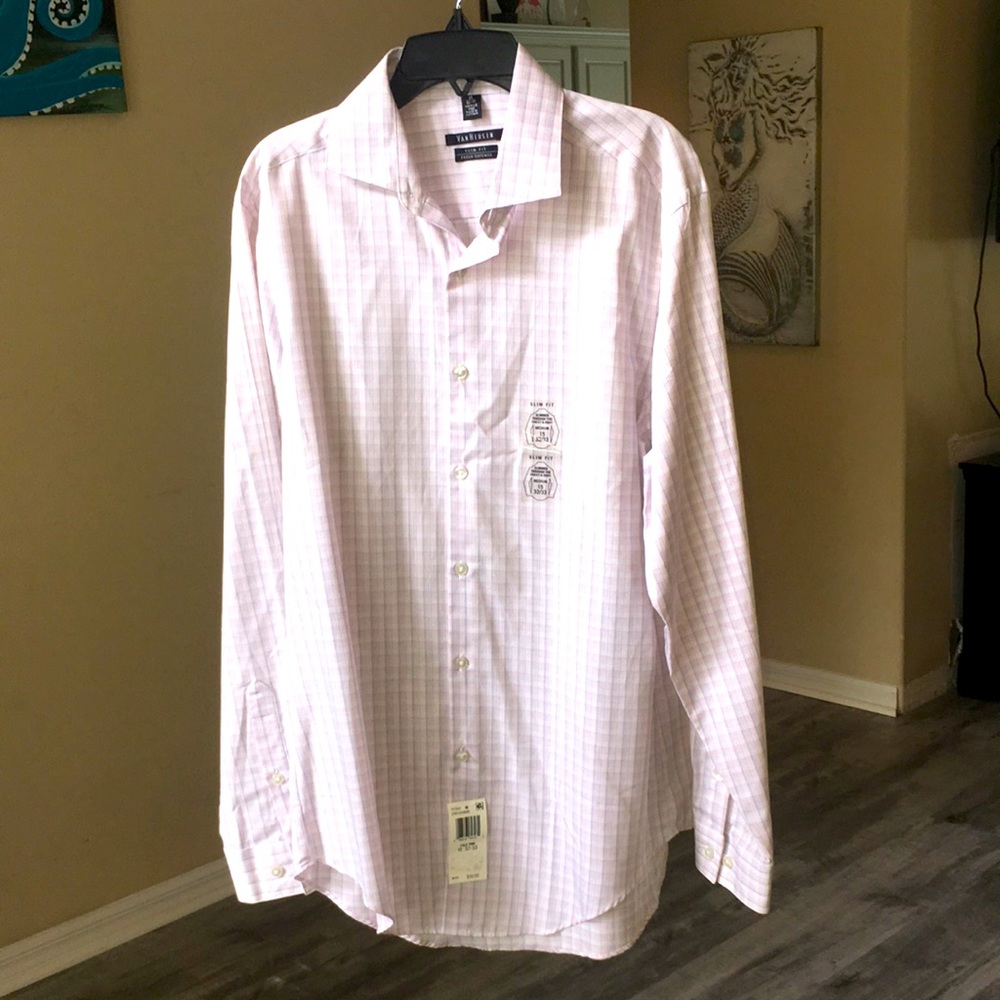 NWT Mens Van Heusen dress shirt